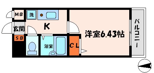 メリックビルの間取り