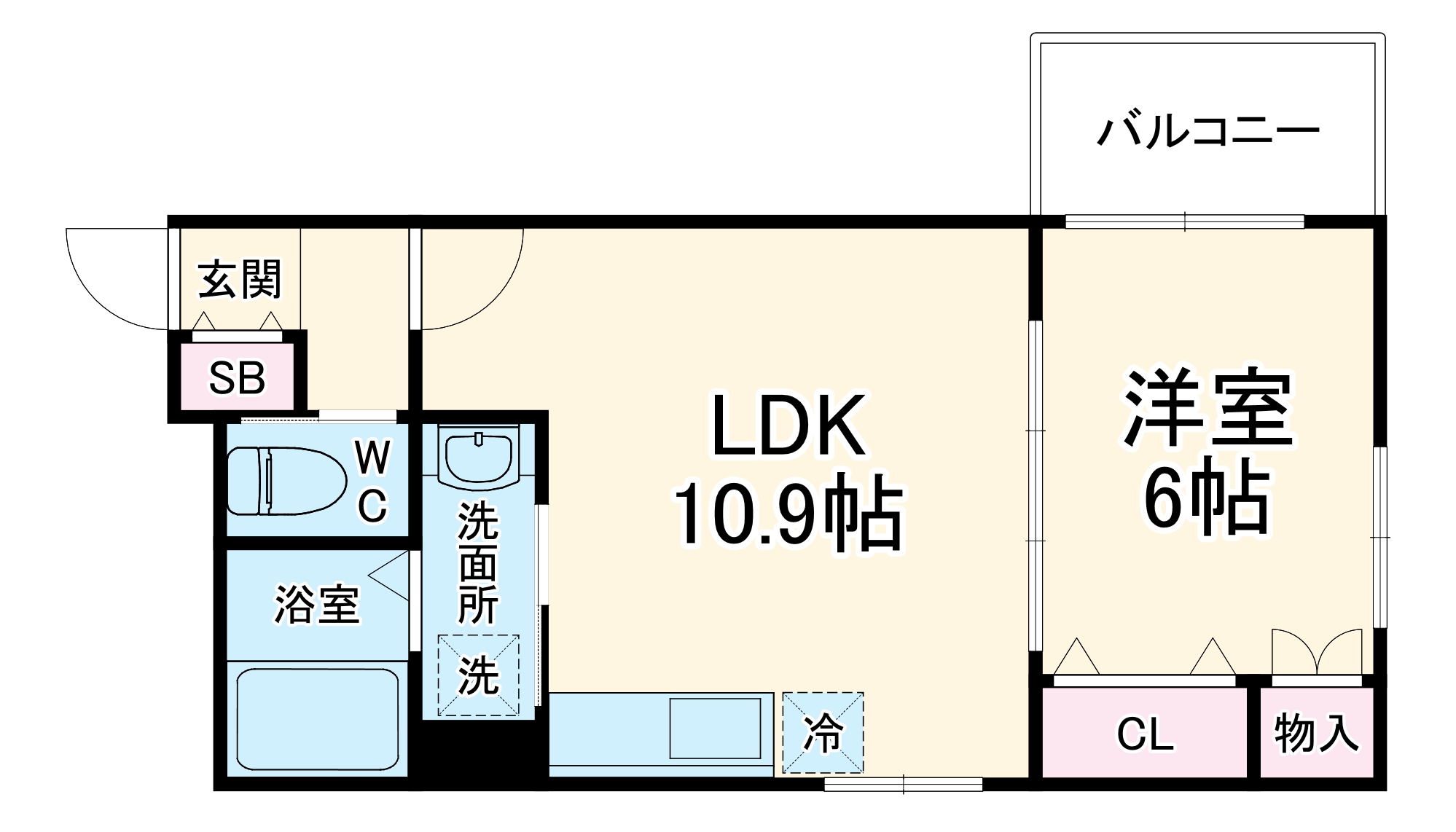 パークパレスの間取り