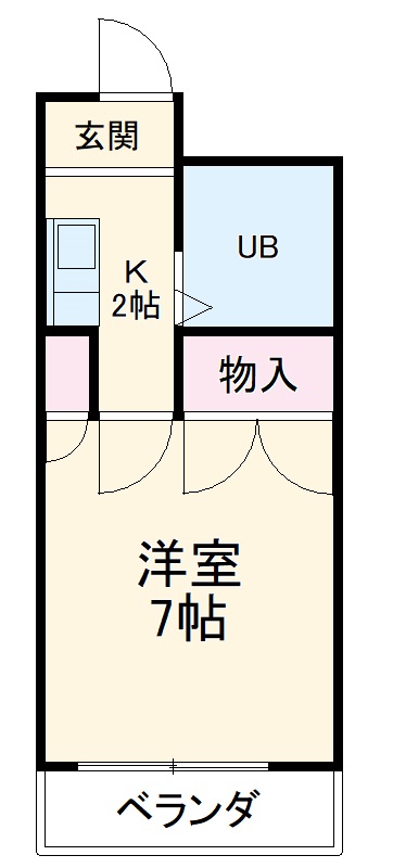 ベルシティの間取り
