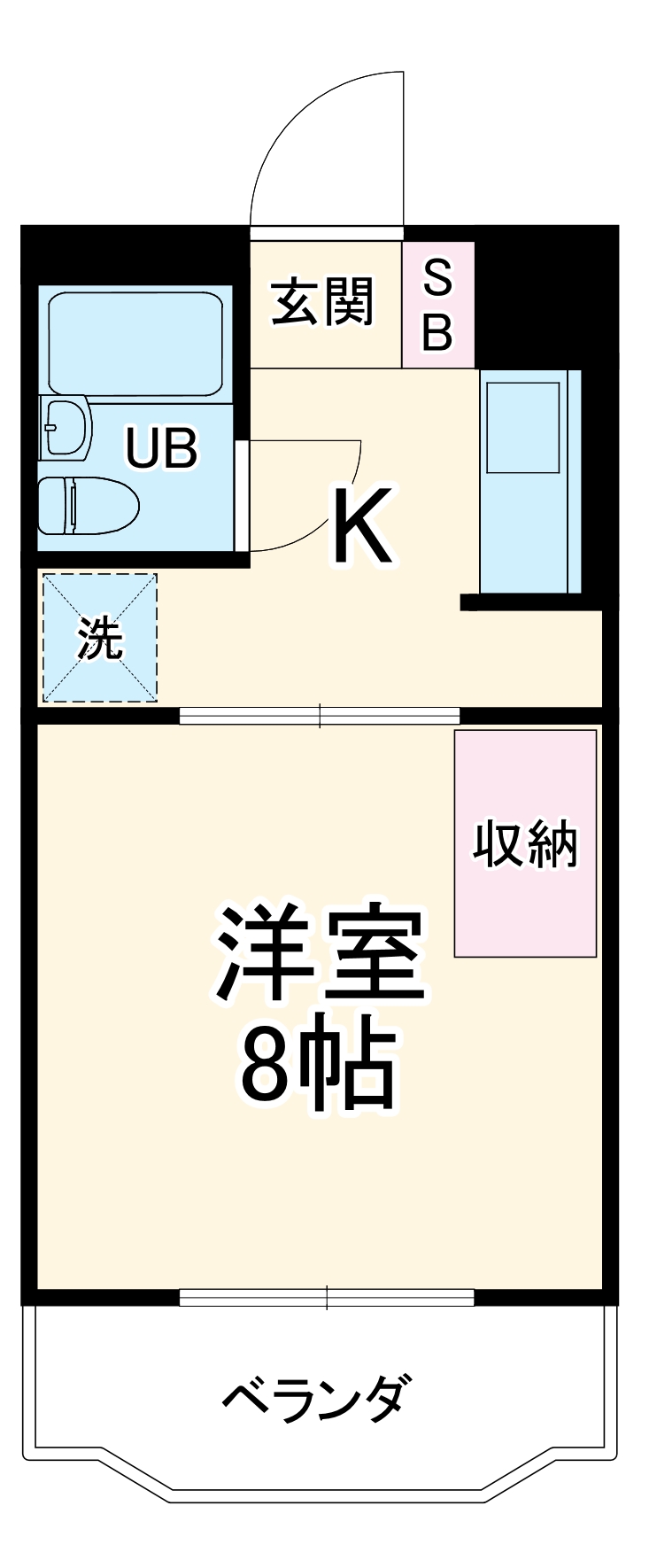あさひ東の間取り