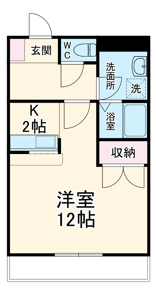アメニティ冨士見の間取り