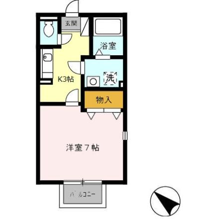 プリシェール元八事の間取り