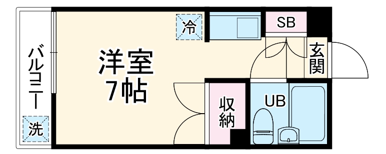 メゾン・ド・サピッドの間取り