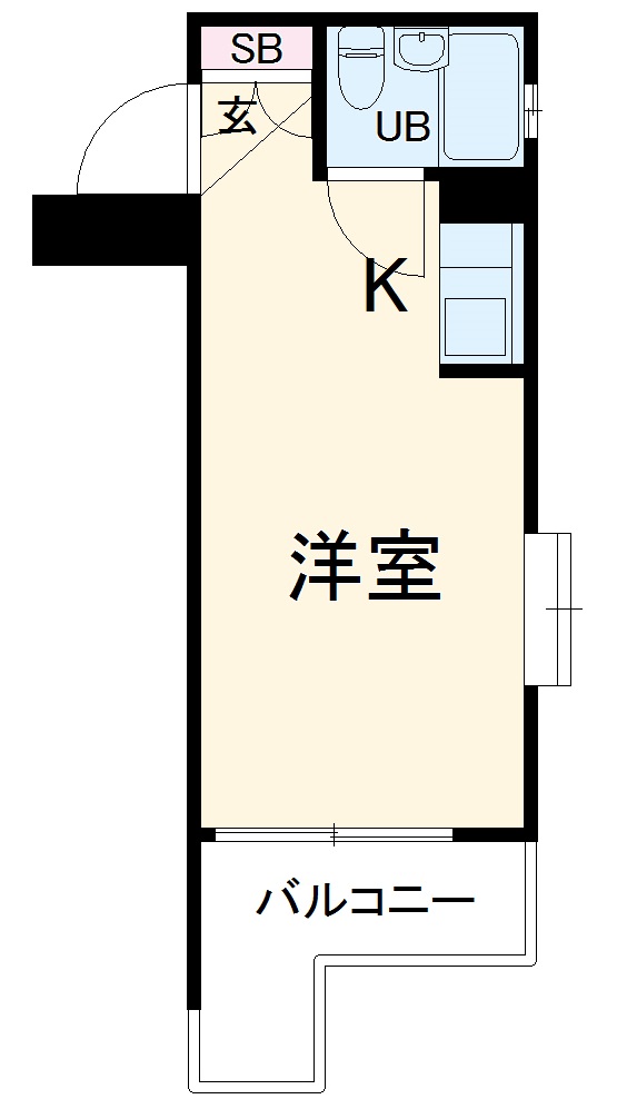 メゾン・ド・ゼファーの間取り