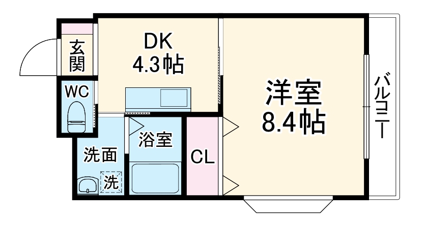 イズミ第二ビルの間取り