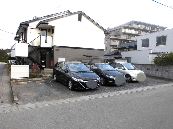 4/12 駐車場