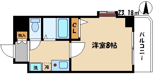 メリックビルⅡの間取り