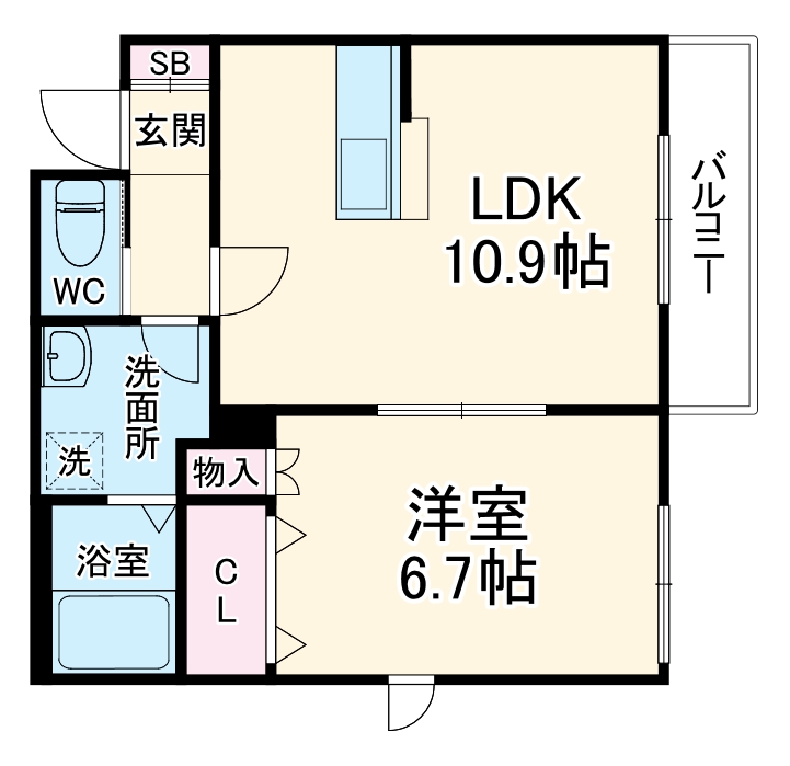 メゾンセレーノの間取り