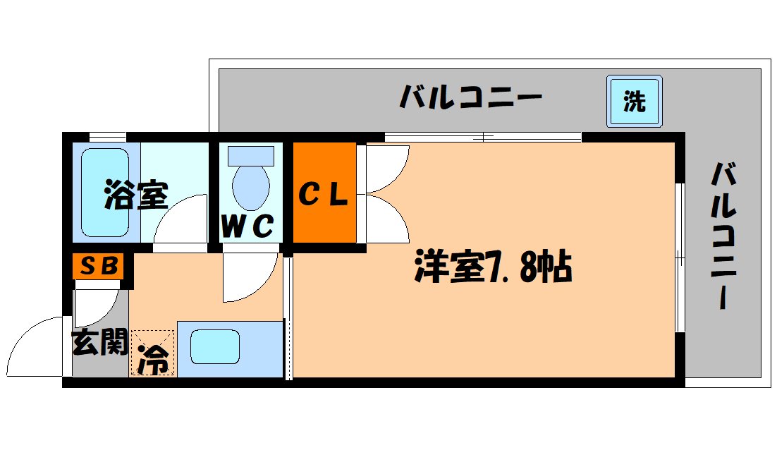 カサグランデ守口の間取り