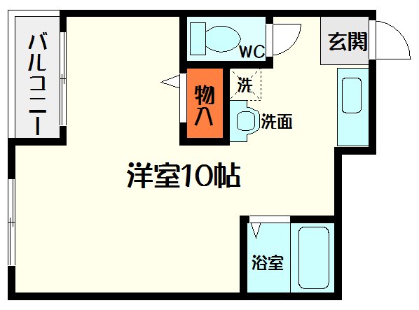 ヴィラナリー大日の間取り