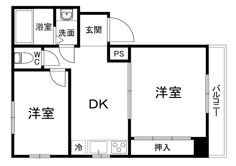 GM栄町の間取り