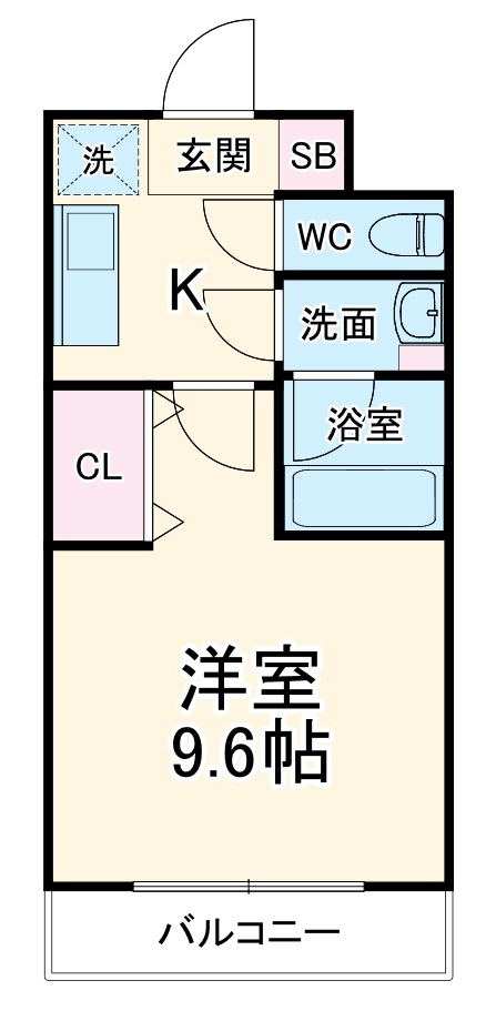 ARTISTA円町ドゥーエの間取り