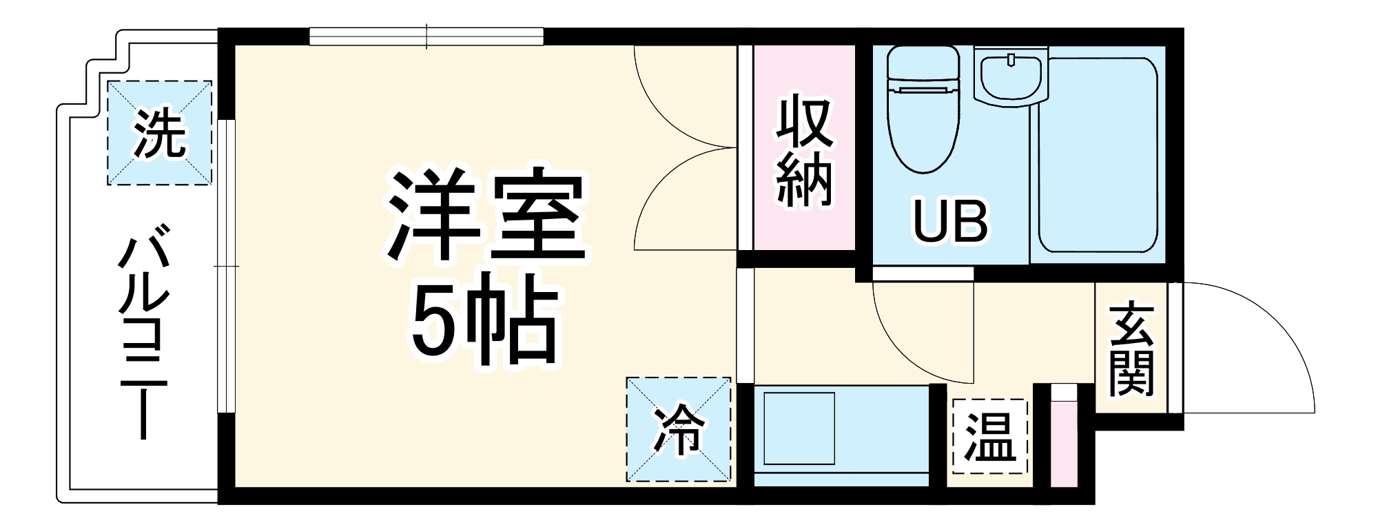 メゾン・ド・フランドルの間取り