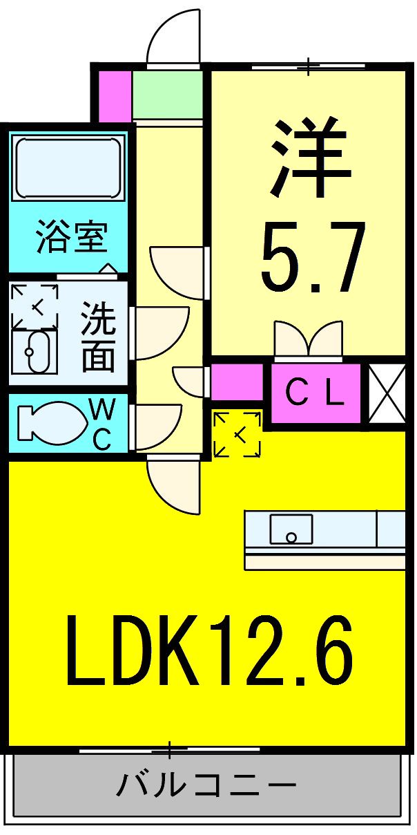 Kalmia Eastの間取り