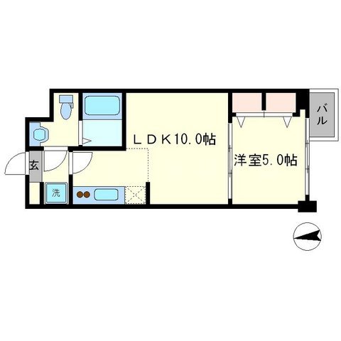 プラネシア烏丸御池の間取り