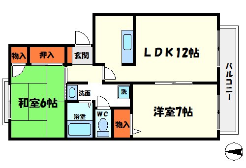 泉美ハイツの間取り