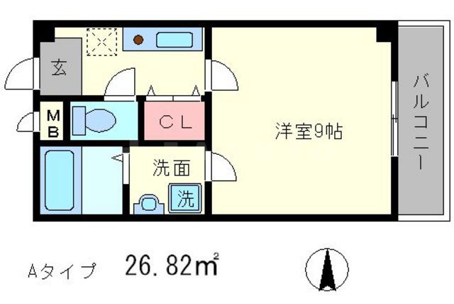 エテルノポッソの間取り