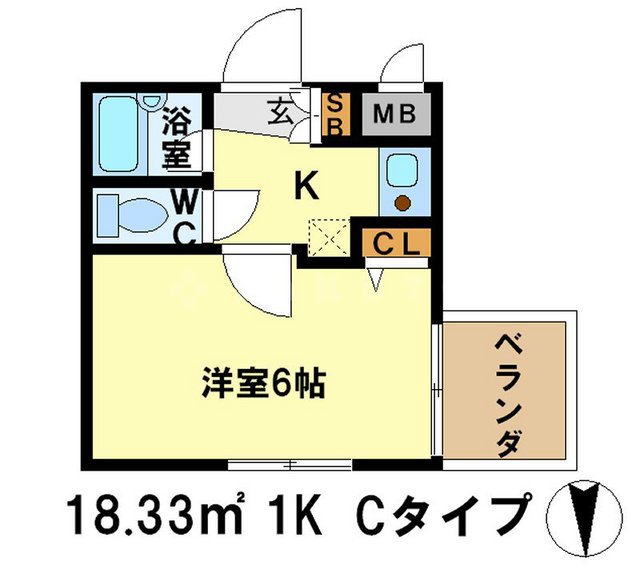 ベラジオ四条堀川の間取り