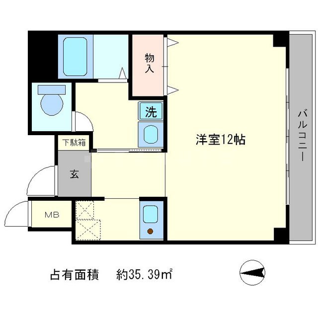 シティパルの間取り