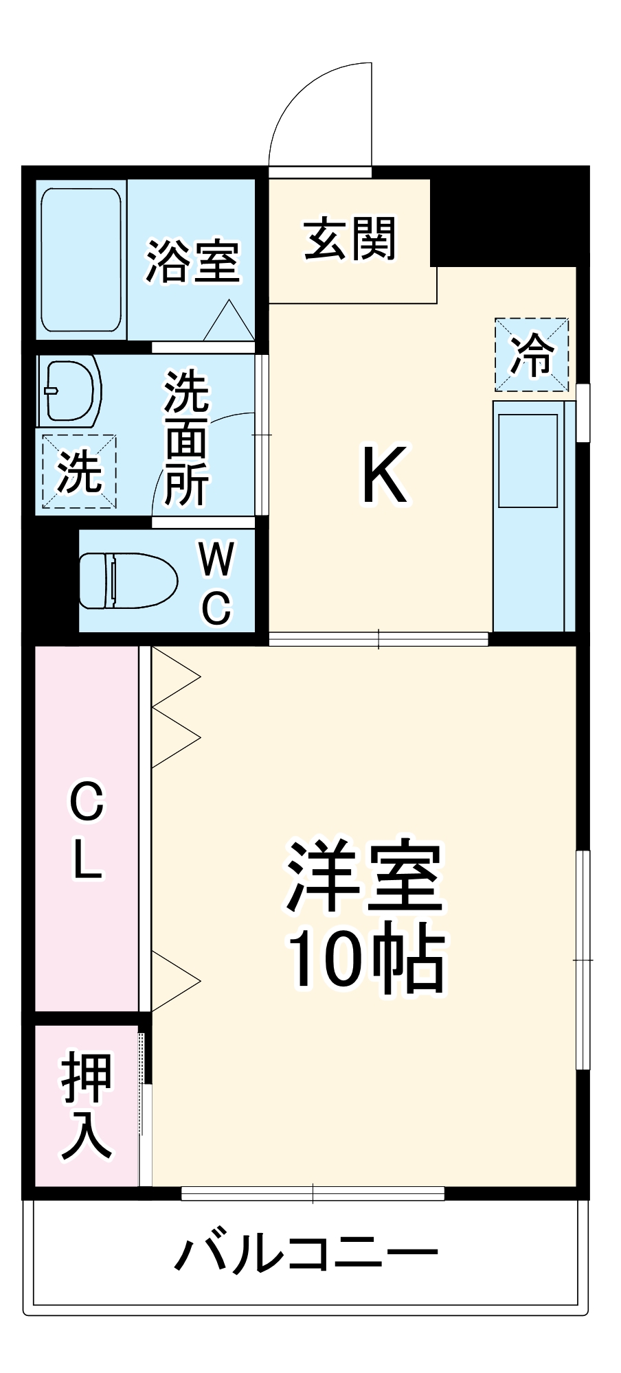 ハイムエクセルⅡの間取り