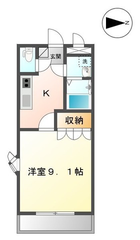 ペティハウス壱番館の間取り