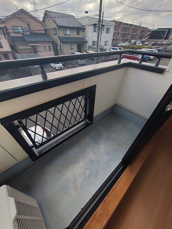 12/29 バルコニー