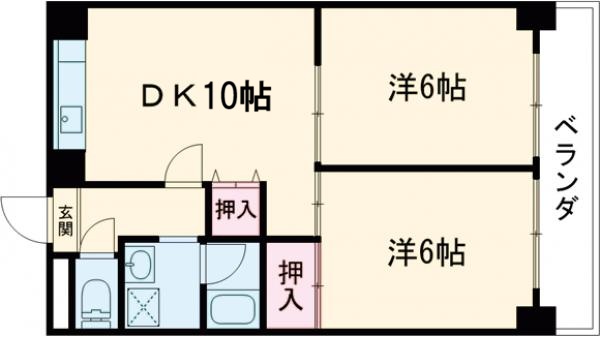 ハミング西浦の間取り