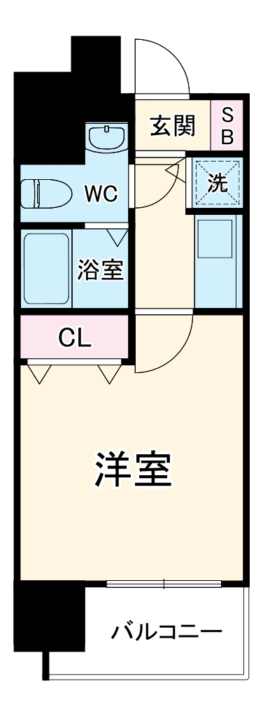 アクアプレイス京都御所ノ内の間取り