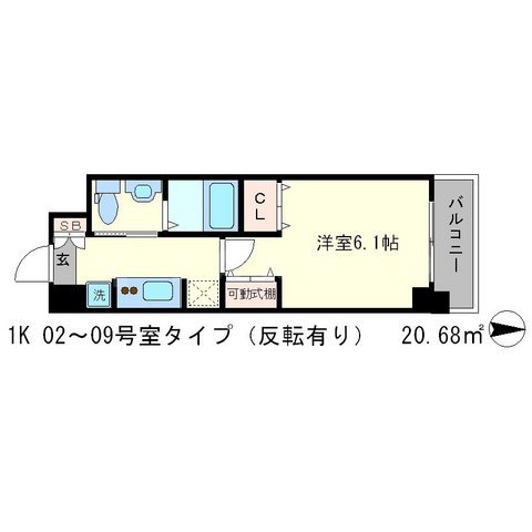 エステムプラザ京都御所ノ内REGIAの間取り