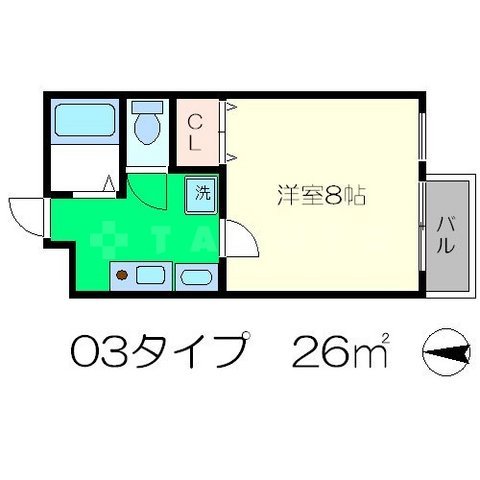 ナベル錦の間取り