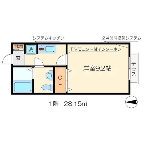 シェソワシラユキの間取り