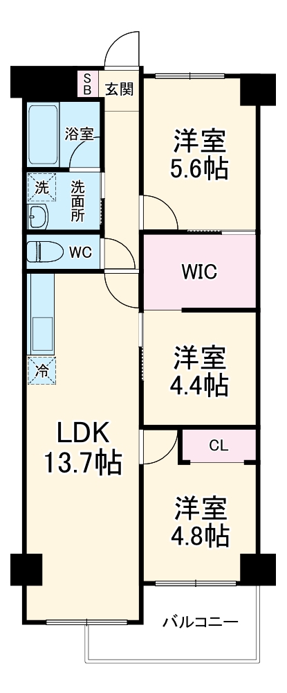 インペリアル京都の間取り