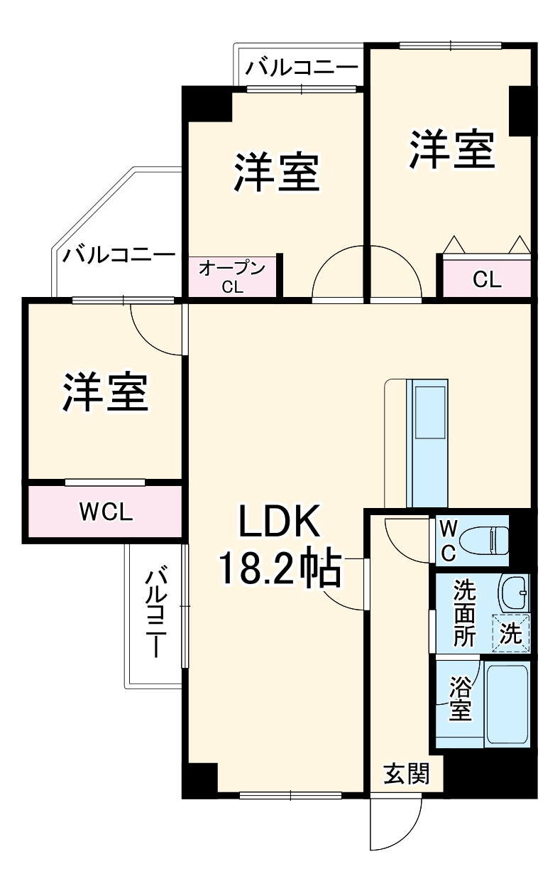 インペリアル京都の間取り