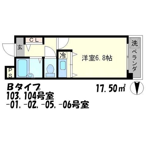 D'sAQUILAの間取り