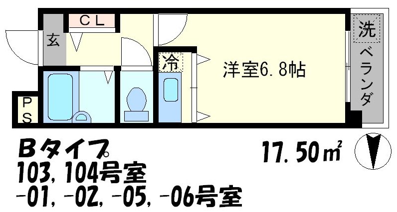 D'sAQUILAの間取り