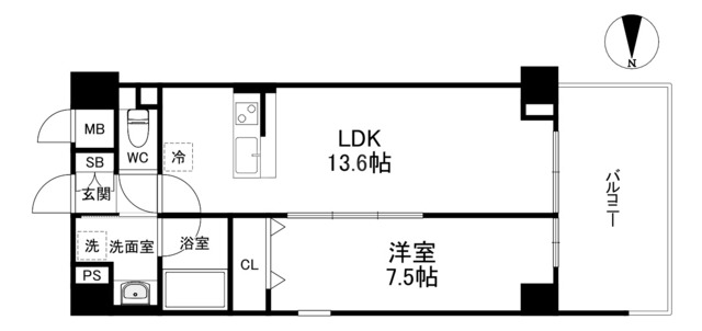 ウェスタ四条の間取り