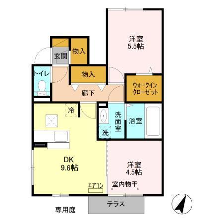 コンフォートヒルの間取り