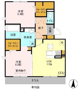 ウィステリアの間取り