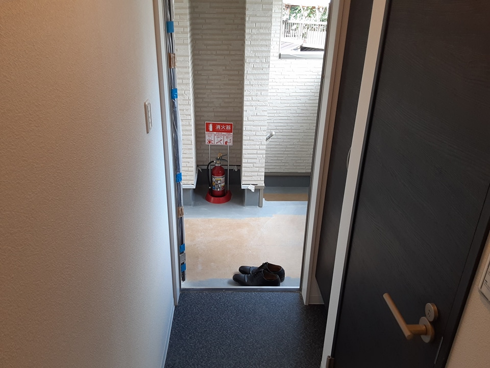 6/14 玄関