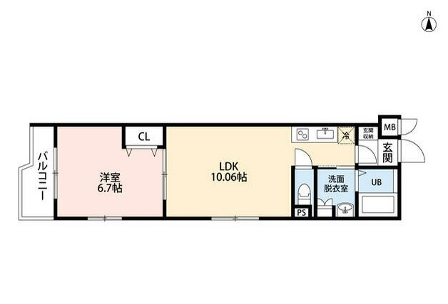 UCM KAMIOCHIAIの間取り