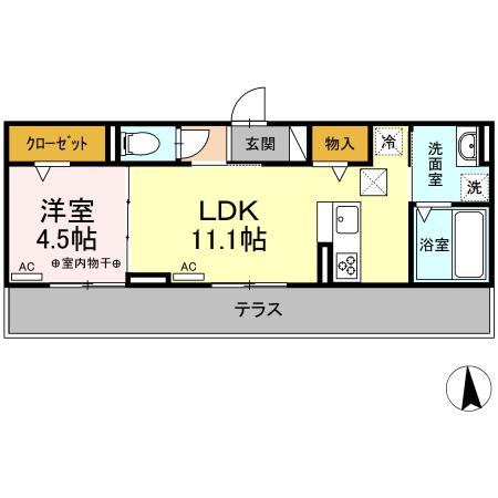 ALIVIOの間取り