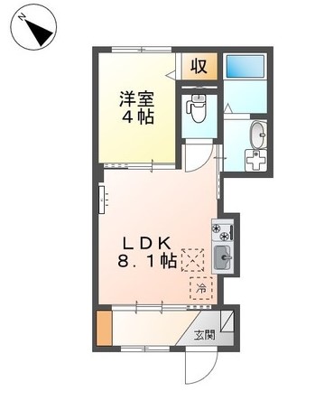 アウローラ東豊田の間取り