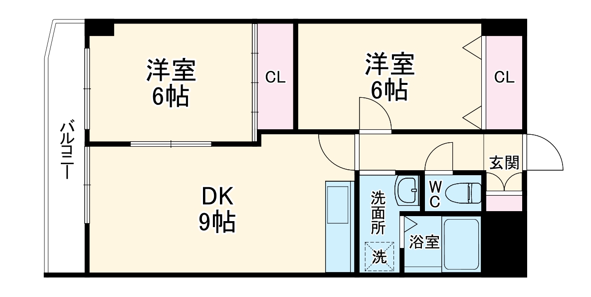 ラ・ルネータの間取り