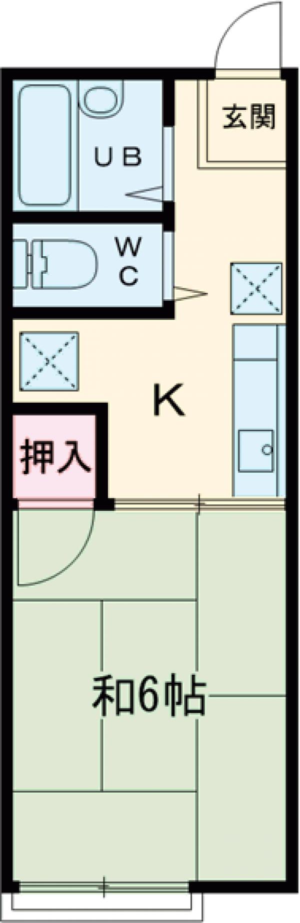 小川荘の間取り