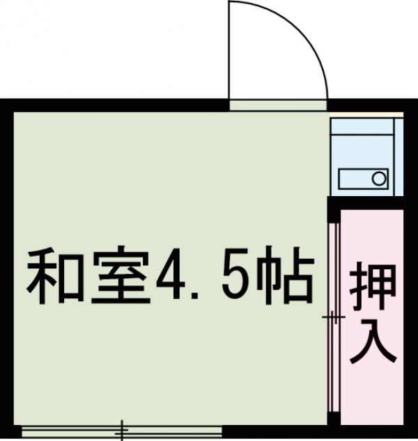 野﨑荘の間取り