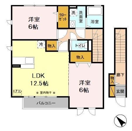ロハスタウン Iの間取り