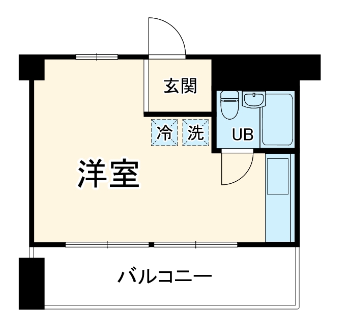 菅北ハイツの間取り