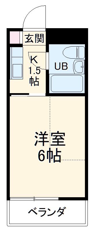 ビラ三秀植田の間取り