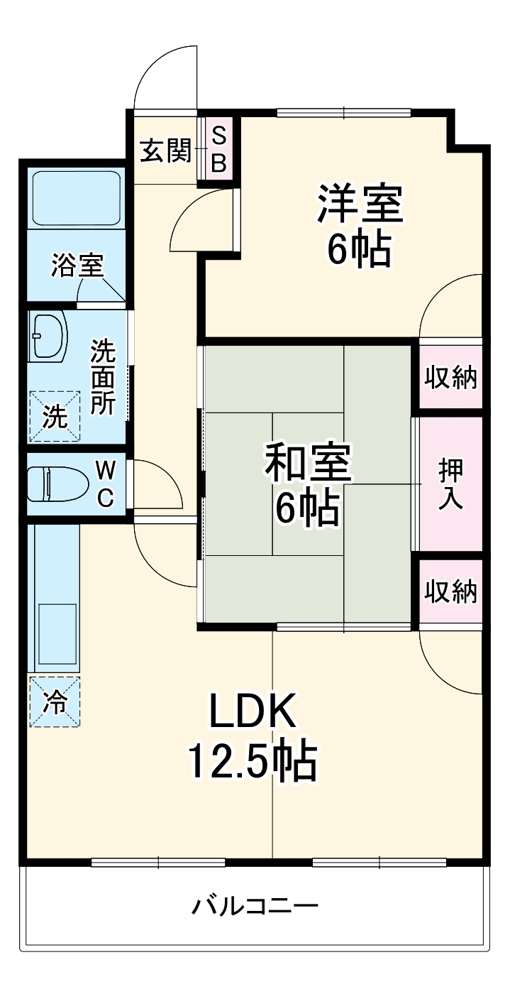 メゾンみやびの間取り