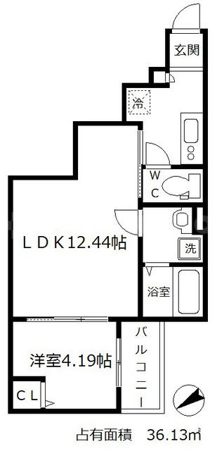 フィノ森小路の間取り